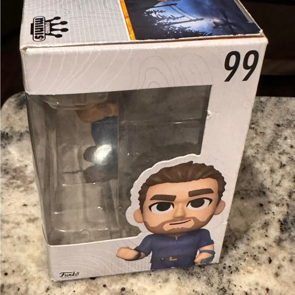 Funko Minis Owen Grady Vinyl Figure - Blue/Brown (Jurassic World)